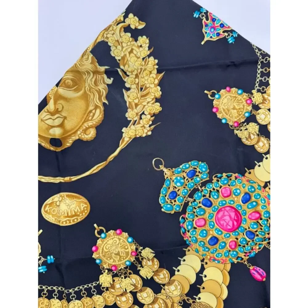 HERMES Hermès Carré 90 KOSMIMA Space Silk Scarf